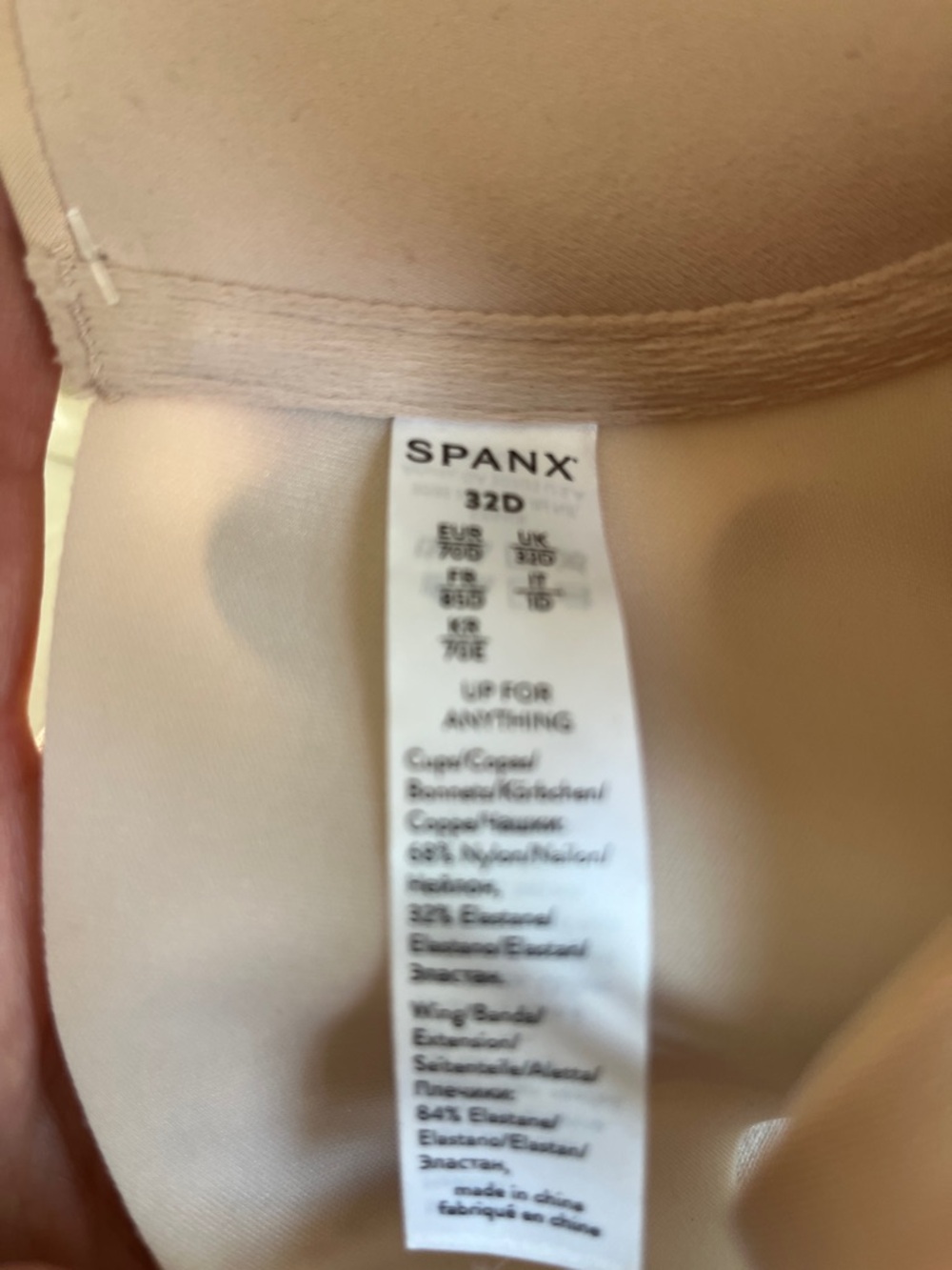 SPANX Nude Convertible Strapless T-Shirt Bra - Picture 8 of 8